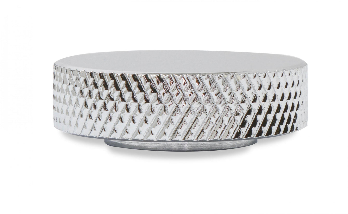Air Cleaner Nut 1/4-10 Chrome Steel, Knurled 1/4-20 Thread, Chrome Steel, Knurled Mr Gasket-1