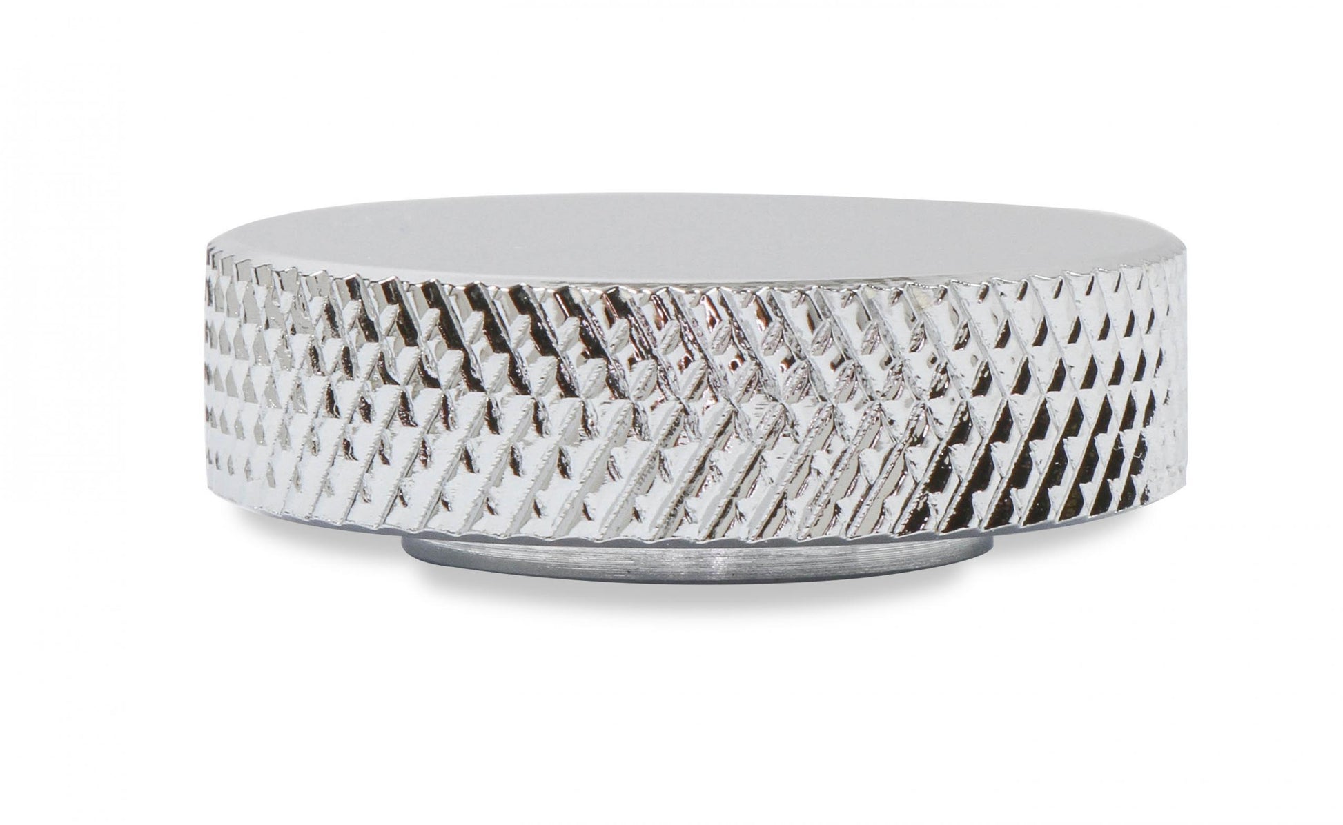 Air Cleaner Nut 1/4-10 Chrome Steel, Knurled 1/4-20 Thread, Chrome Steel, Knurled Mr Gasket-1