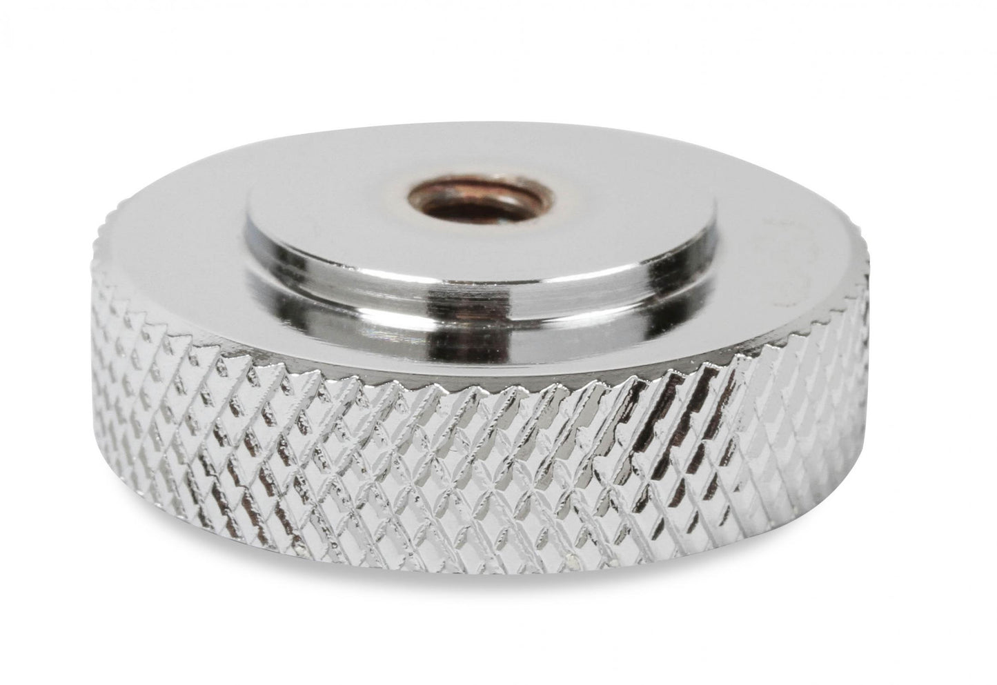 Air Cleaner Nut 1/4-10 Chrome Steel, Knurled 1/4-20 Thread, Chrome Steel, Knurled Mr Gasket-2