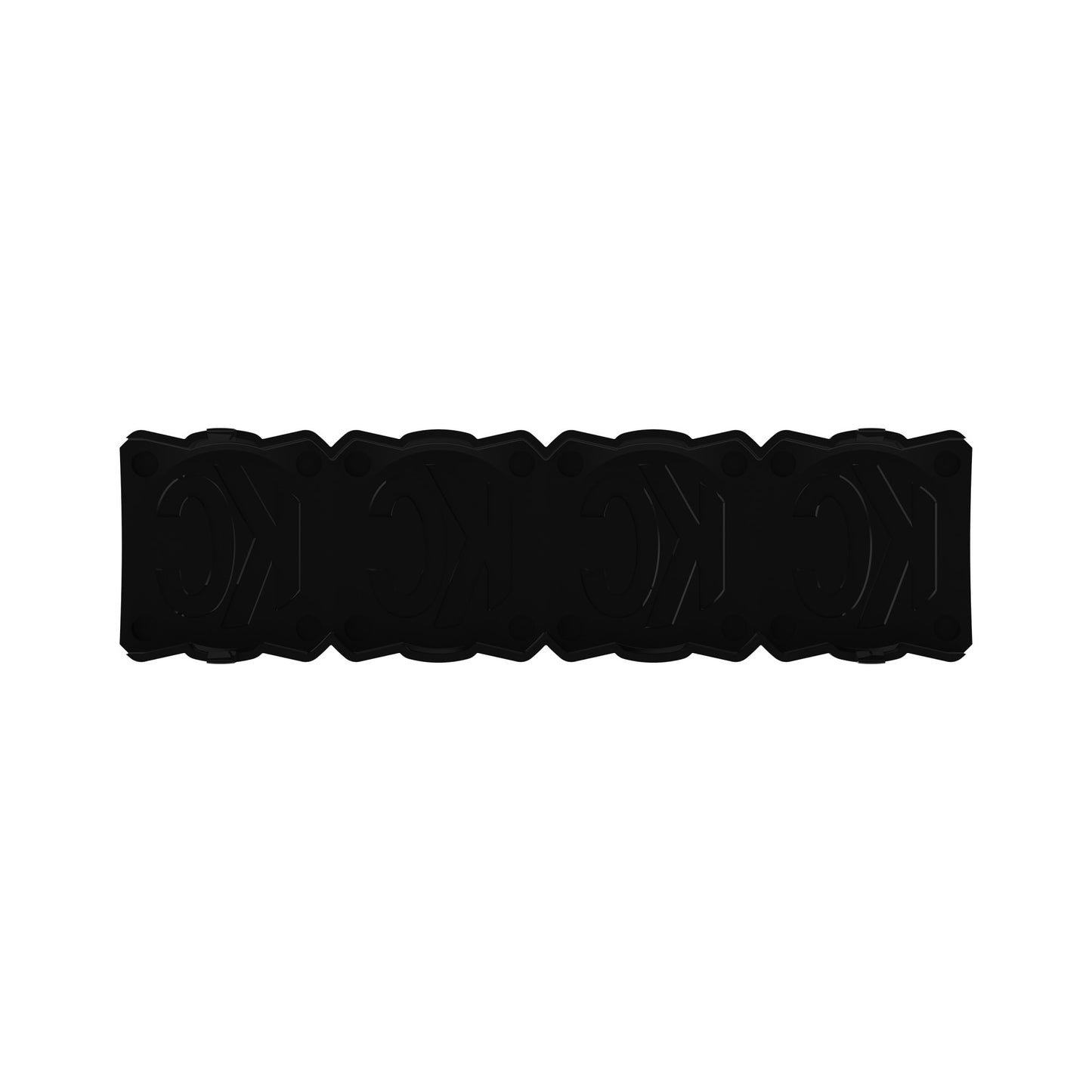 Head Light Cover Flex Era Bar 10 Inch Black/Yellow Each KC Hilites-4
