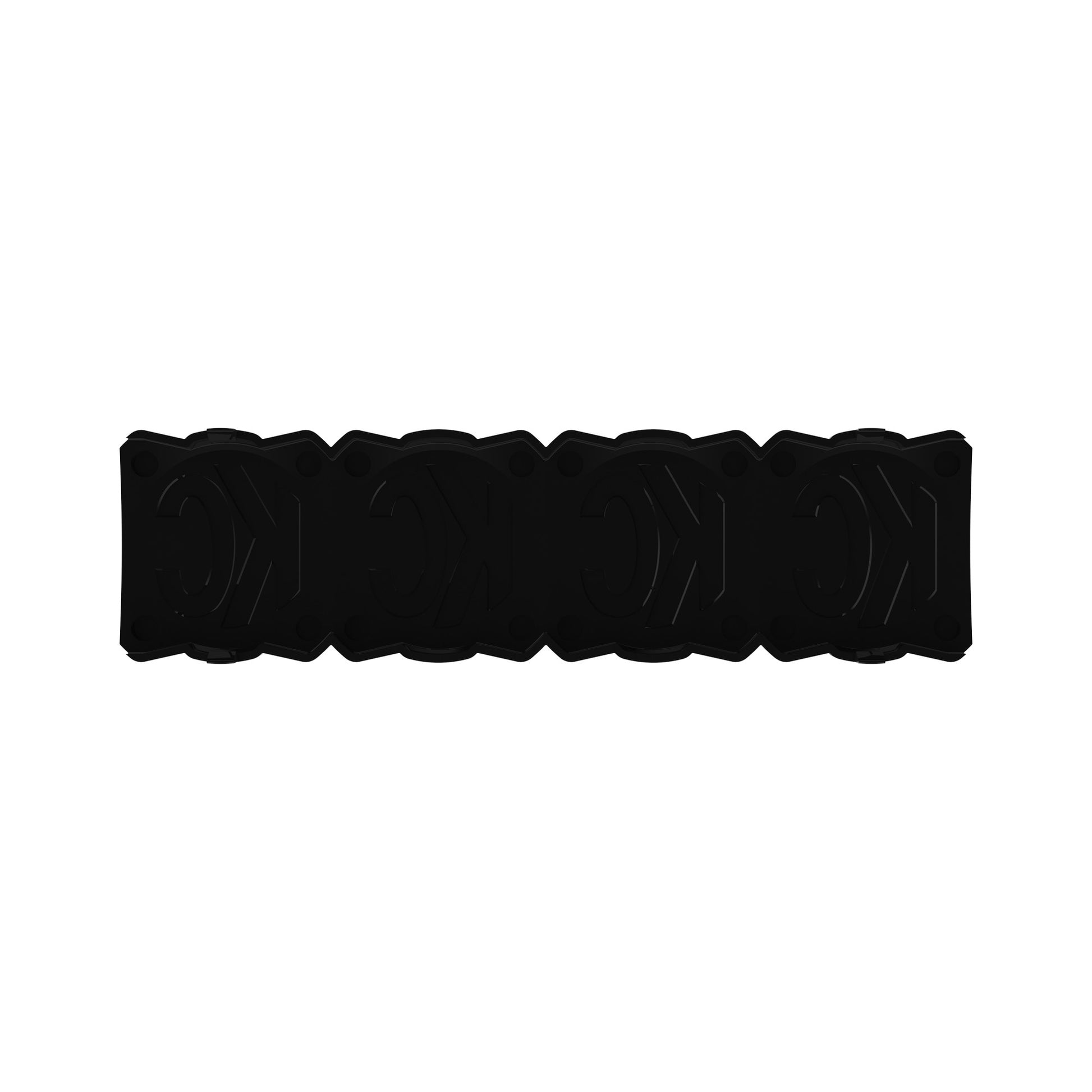 Head Light Cover Flex Era Bar 10 Inch Black/Yellow Each KC Hilites-4