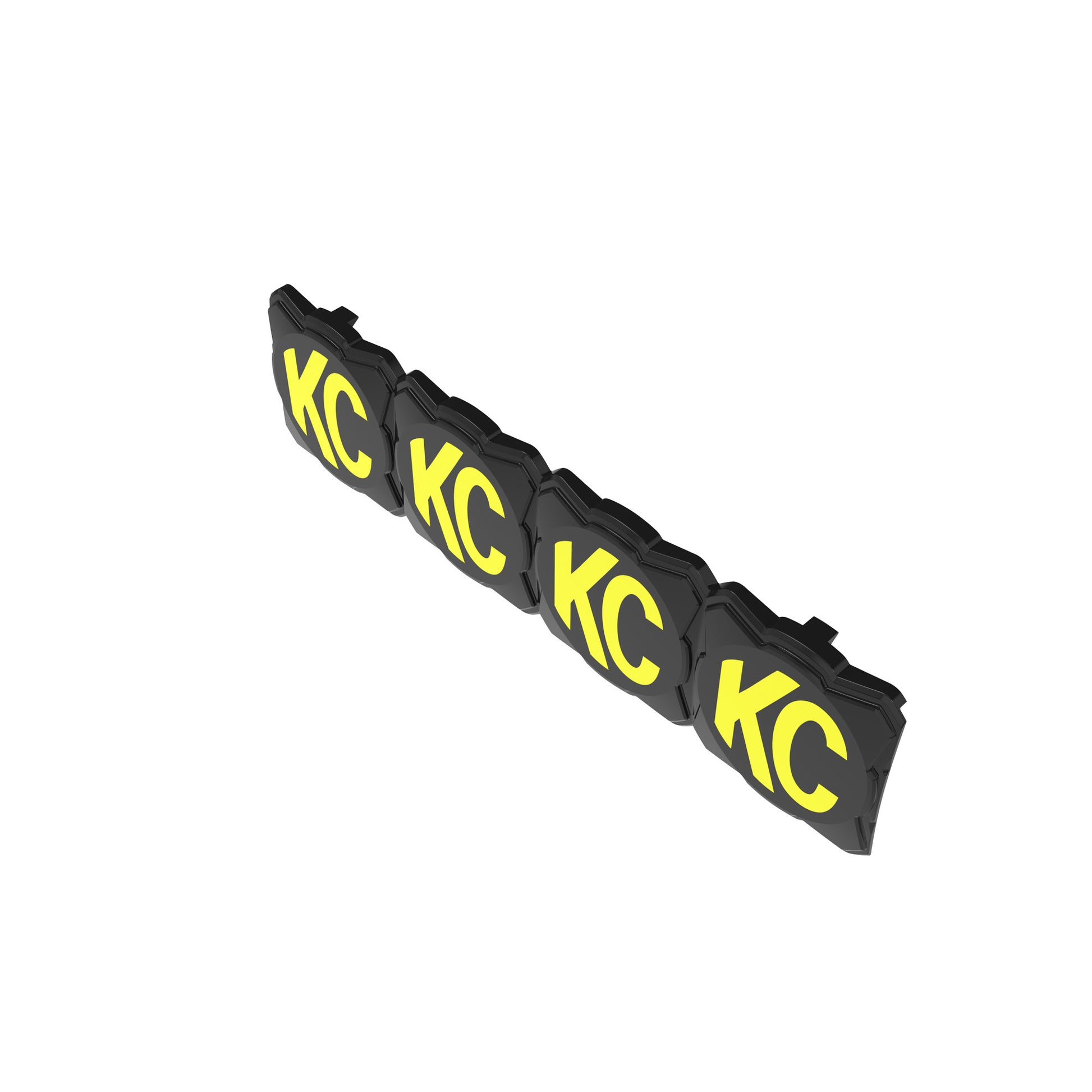 Head Light Cover Flex Era Bar 10 Inch Black/Yellow Each KC Hilites-8