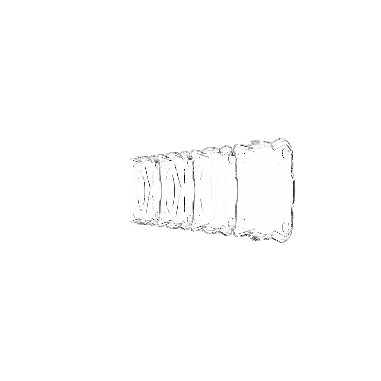 Head Light Cover Shield Flex Era Bar 10 Inch Each KC Hilites-18