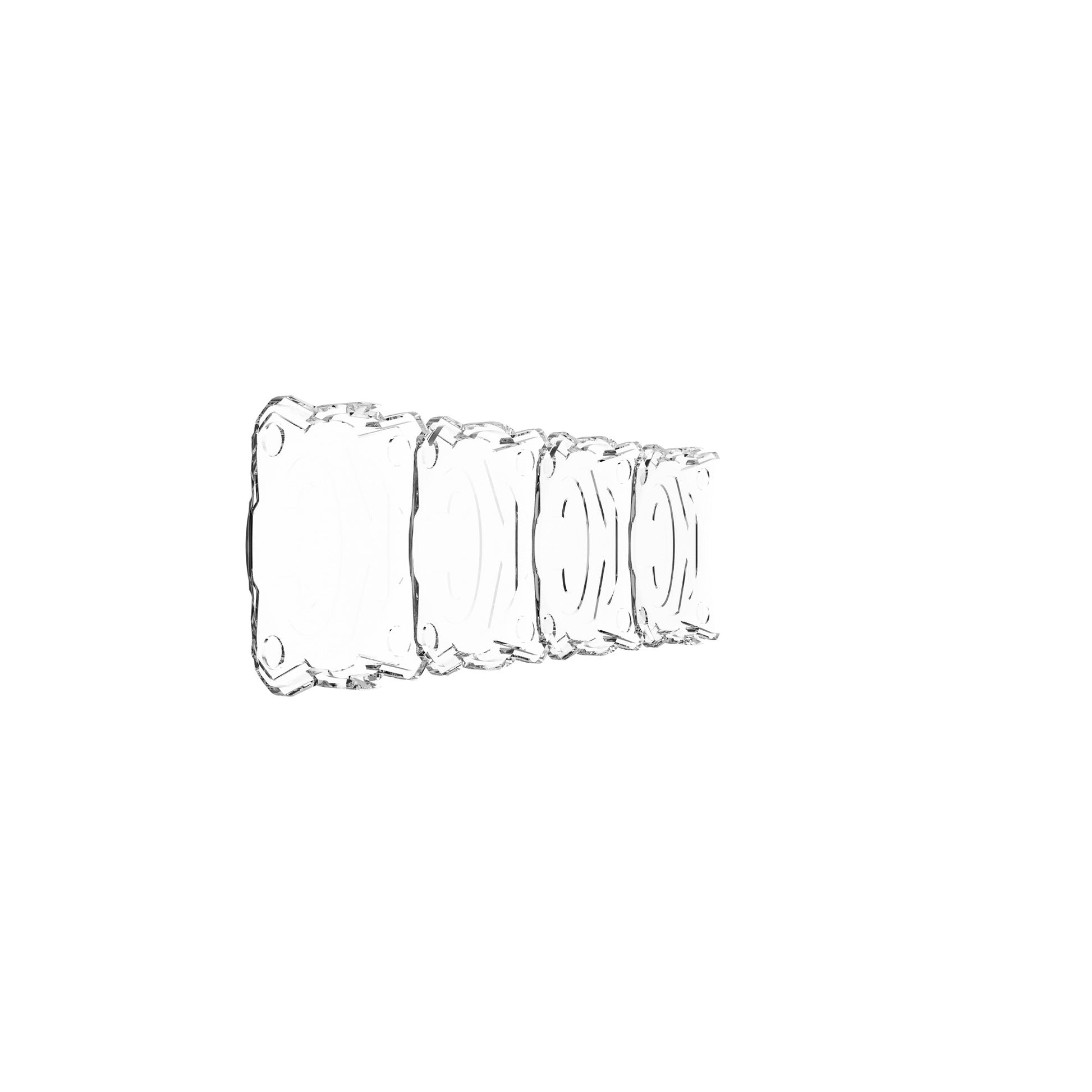 Head Light Cover Shield Flex Era Bar 10 Inch Each KC Hilites-20