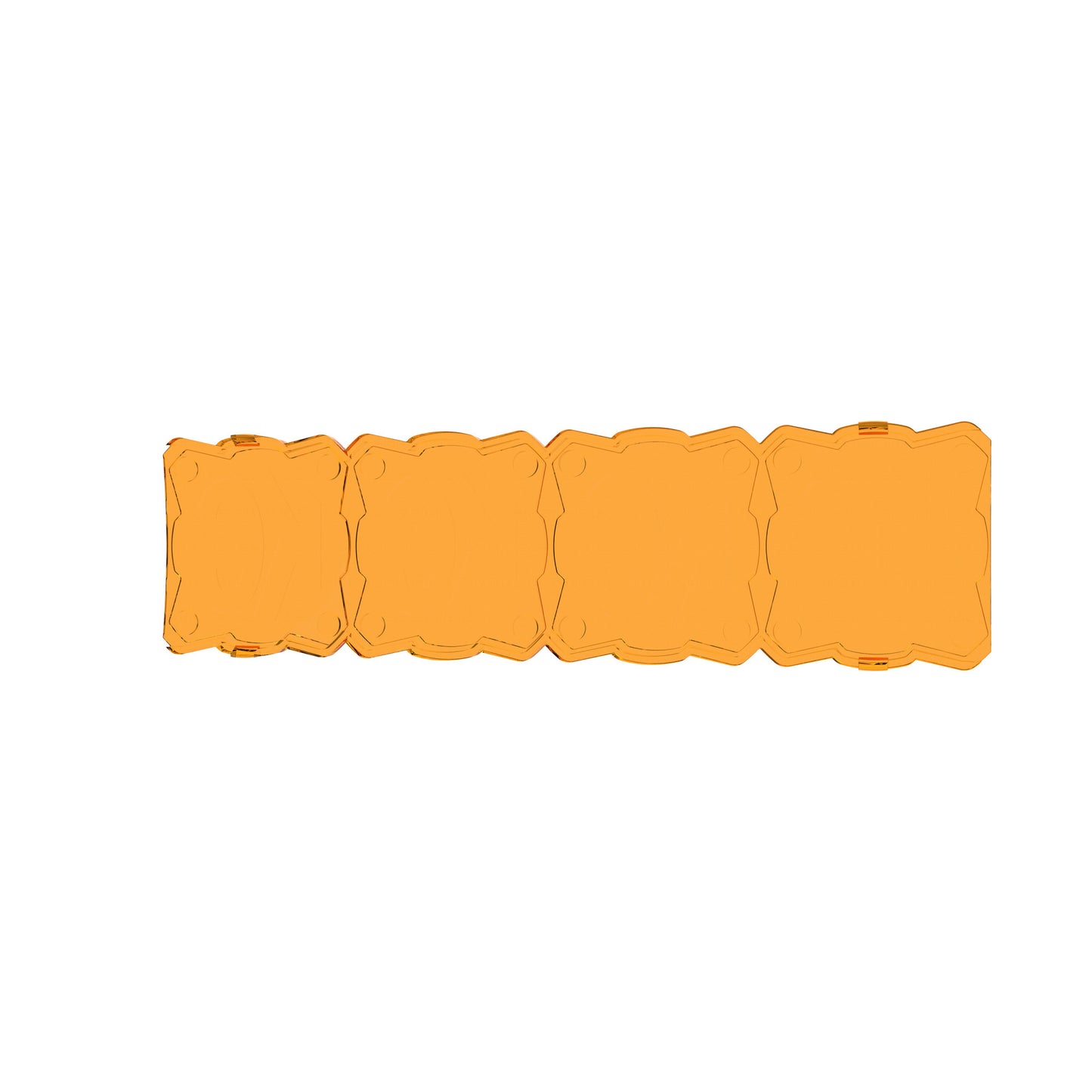 Head Light Cover Shield Flex Era Bar 10 Inch Each KC Hilites-4