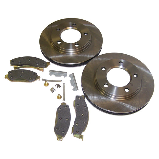 Disc Brake Service Kit for 1976-1978 Jeep CJ-5, CJ-7 w/ 6-Bolt Caliper Plate Crown Automotive