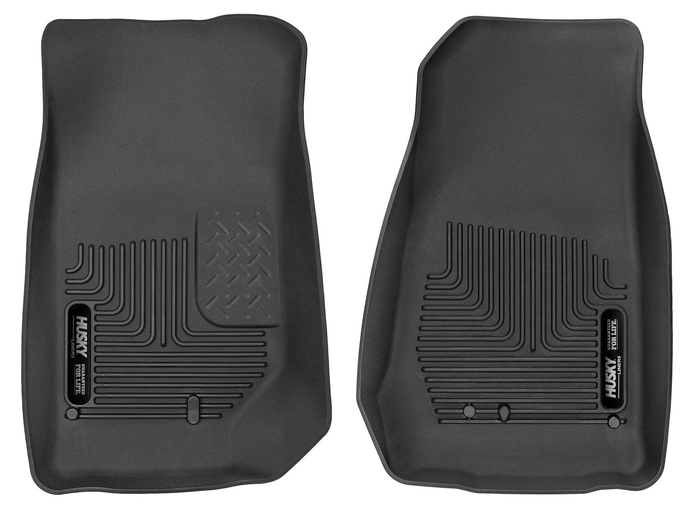 X-act Contour Front Floor For 2007-201 Jeep Wrangler JK 2/4Door Husky Liners