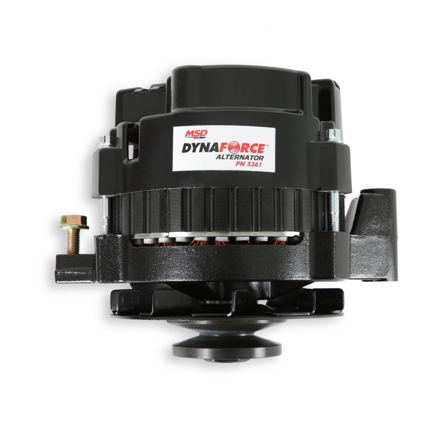 Dynaforce Alternator 160 Amp Black This Alternator Features 160 Amps Subtle Appearance MSD Ignition-1
