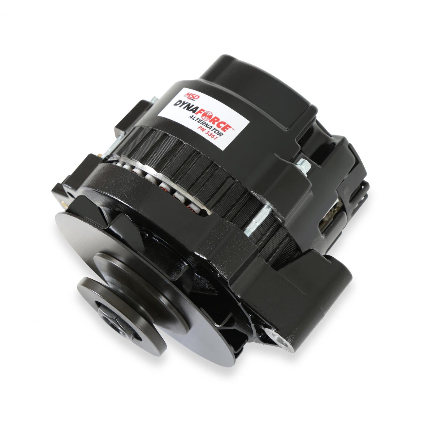 Dynaforce Alternator 160 Amp Black This Alternator Features 160 Amps Subtle Appearance MSD Ignition-2