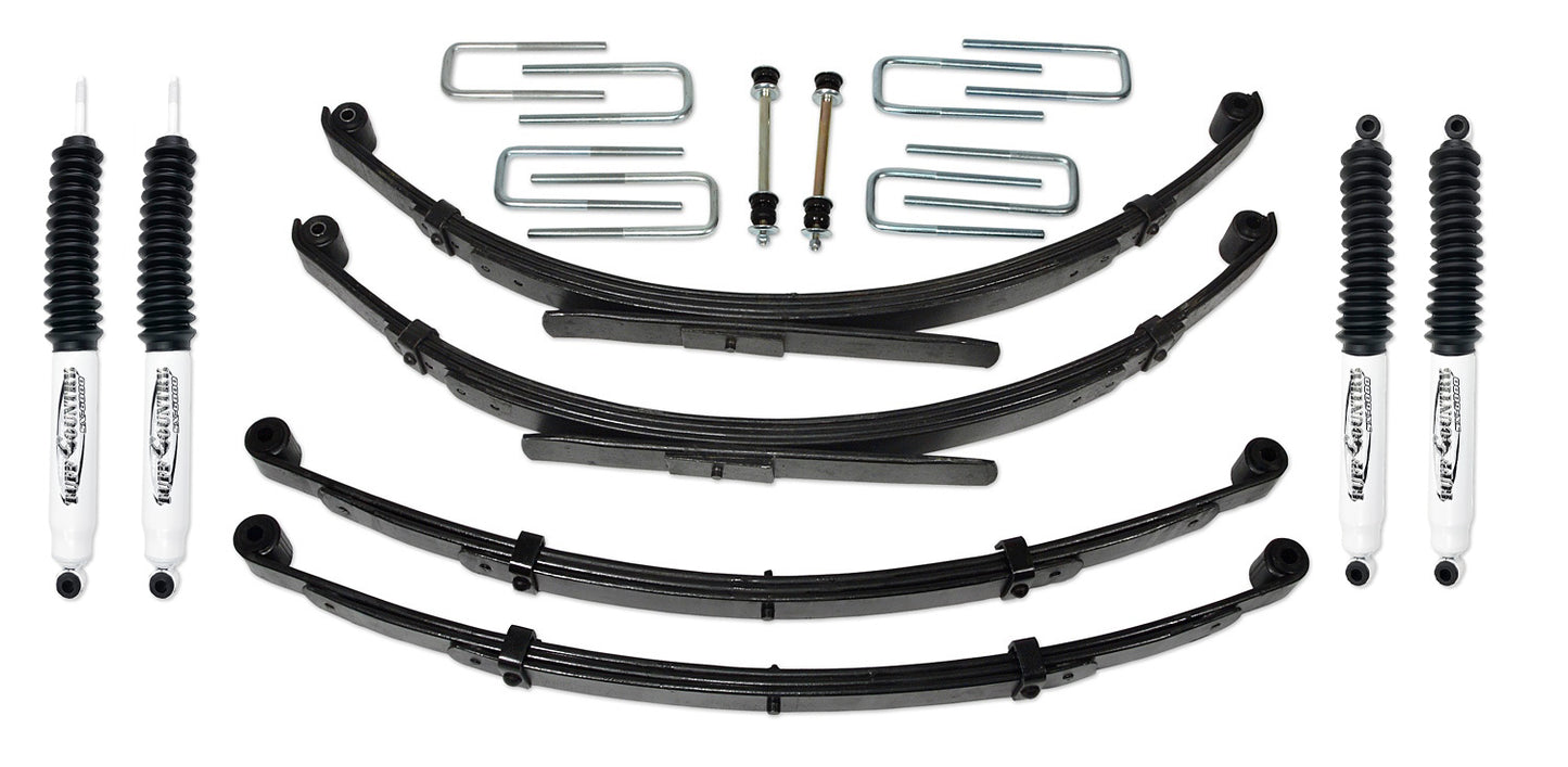 3.5 Inch Lift Kit 79-85 Toyota Truck with Rear Leaf Springs Tuff Country-1