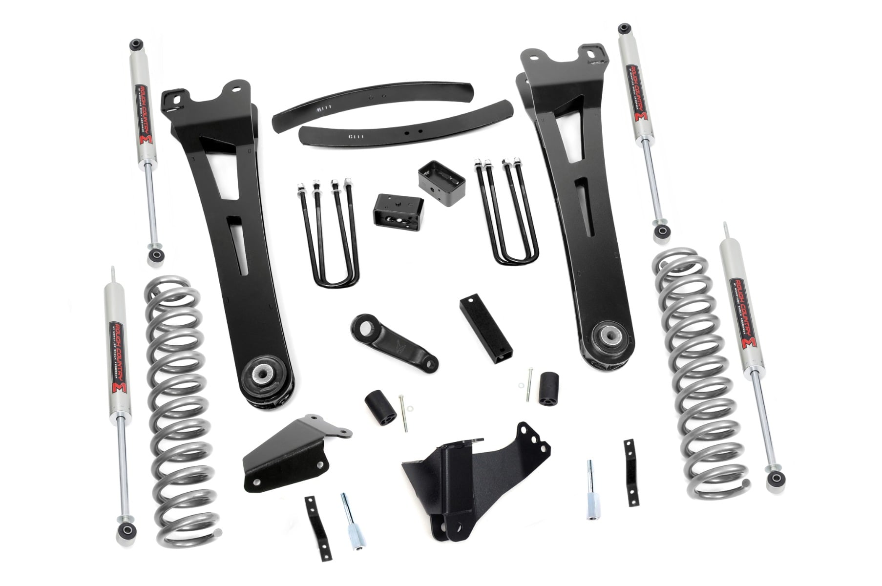 6 Inch Lift Kit Gas Radius Arm M1 Ford F-250/F-350 Super Duty (05-07) Rough Country