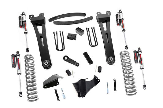 6 Inch Suspension Lift Kit Radius Arms w/Vertex Shocks 05-07 F-250/350 4WD Rough Country-1