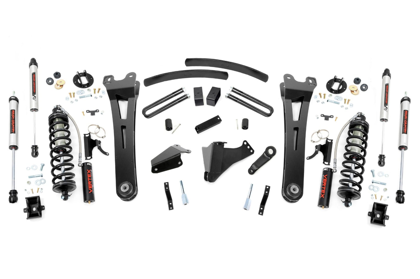 6 Inch Lift Kit Gas Radius Arm C/O V2 Ford F-250/F-350 Super Duty (05-07) Rough Country