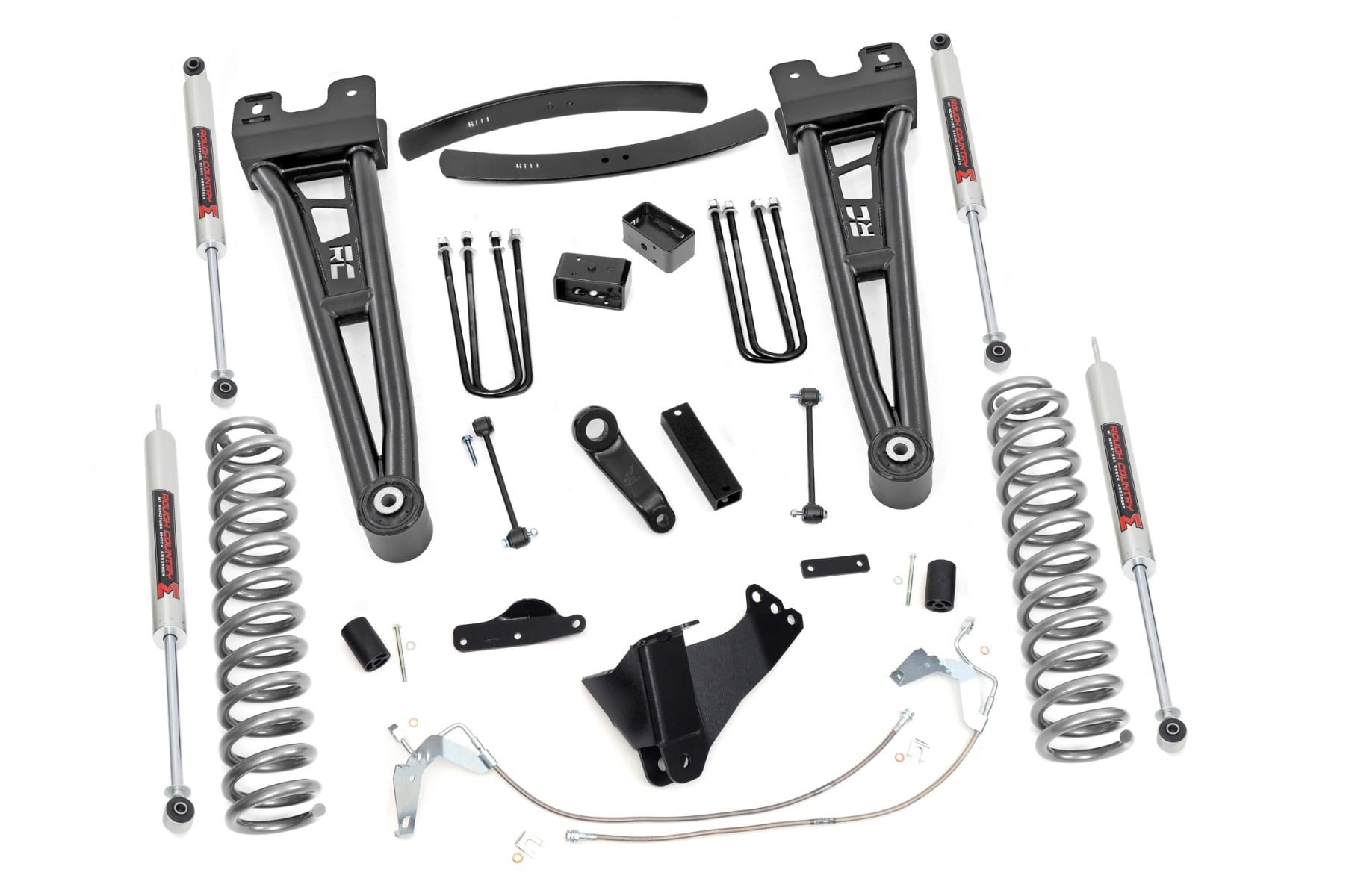 6 Inch Lift Kit Diesel Radius Arm M1 Ford F-250/F-350 Super Duty (08-10) Rough Country