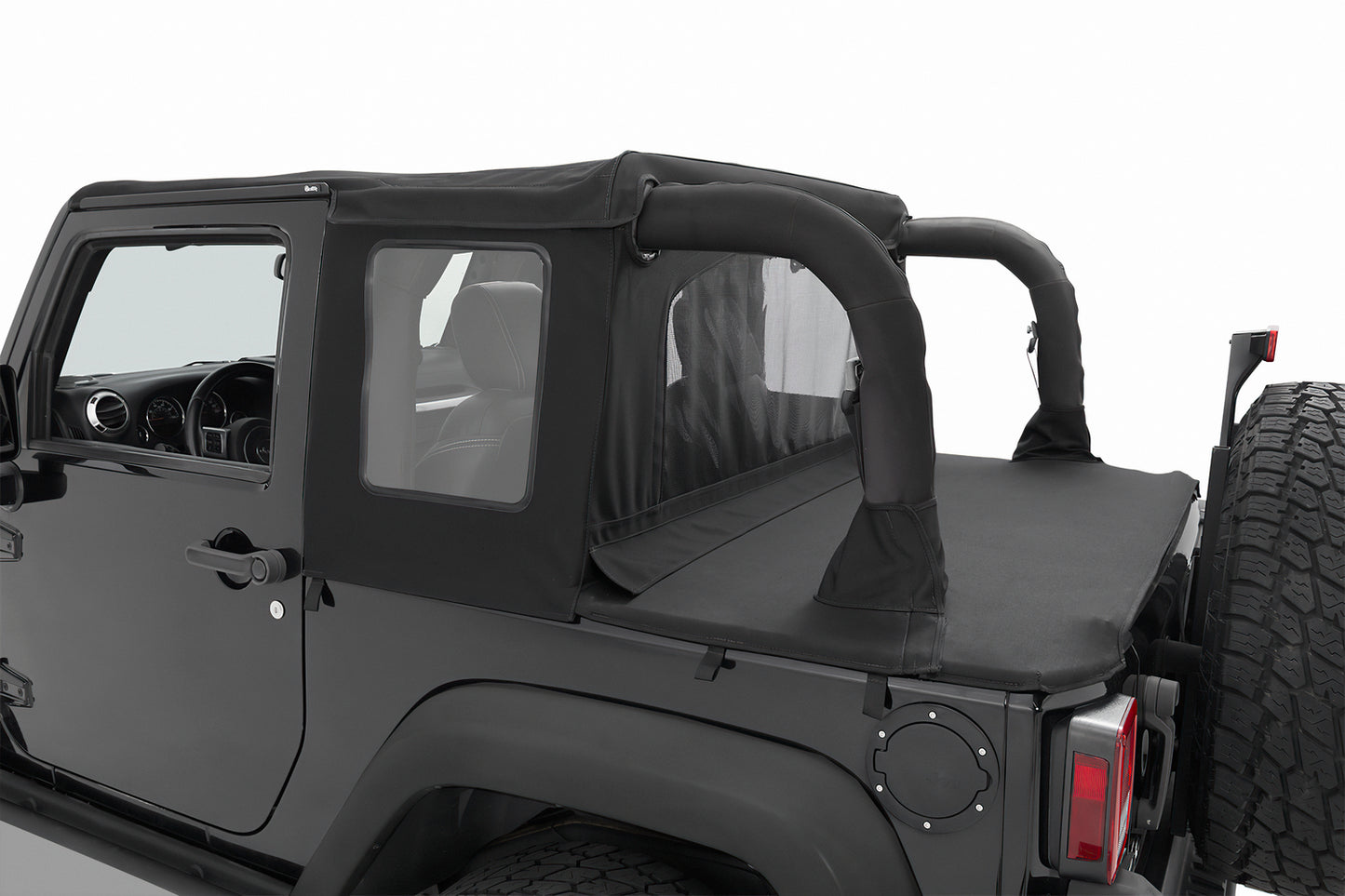 Jeep Wrangler Halftop Soft Tops For Jeep 2007-2018 Wrangler JK 2 Door Bestop-6