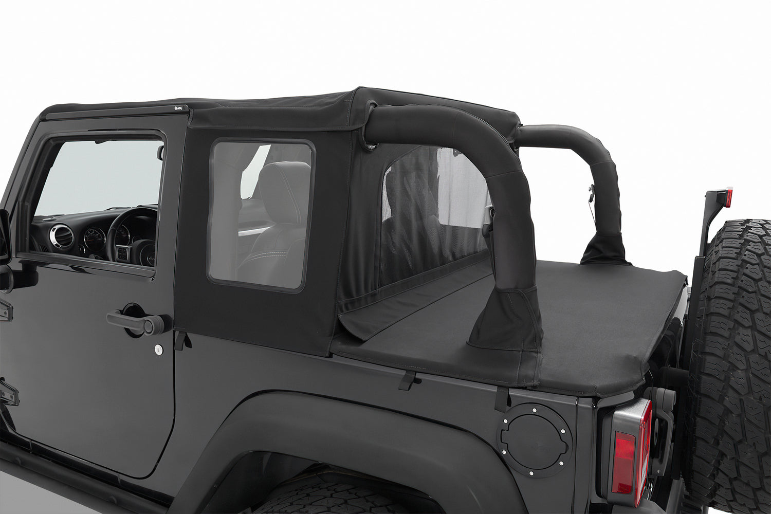 Jeep Wrangler Halftop Soft Tops For Jeep 2007-2018 Wrangler JK 2 Door Bestop-6