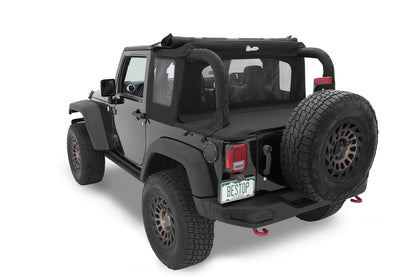Jeep Wrangler Halftop Soft Tops For Jeep 2007-2018 Wrangler JK 2 Door Bestop-3