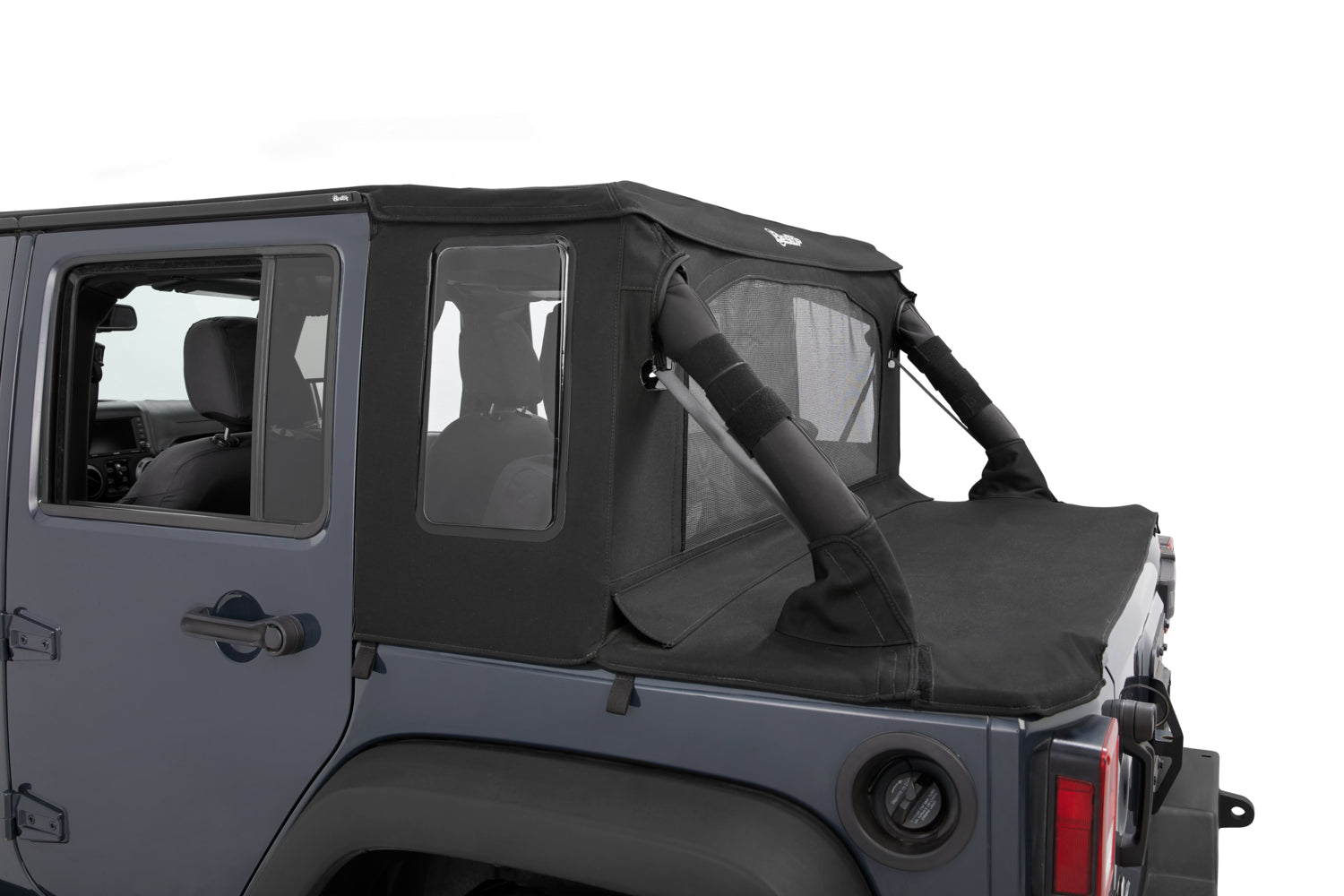 Bestop Jeep Wrangler Halftop Soft Tops For Jeep 2007-2018 Wrangler JK 4 Door Bestop