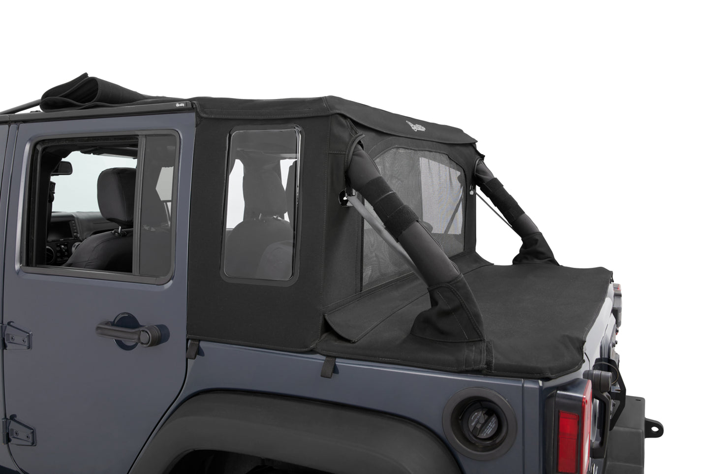 Jeep Wrangler Halftop Soft Tops For Jeep 2007-2018 Wrangler JK 4 Door Bestop-21