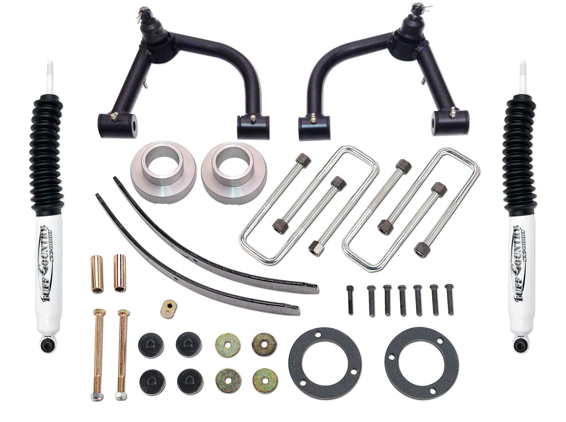 3 Inch Lift Kit 05-19 Toyota Tacoma 4x4 & PreRunner w/Control Arms Excludes TRD Pro Tuff Country