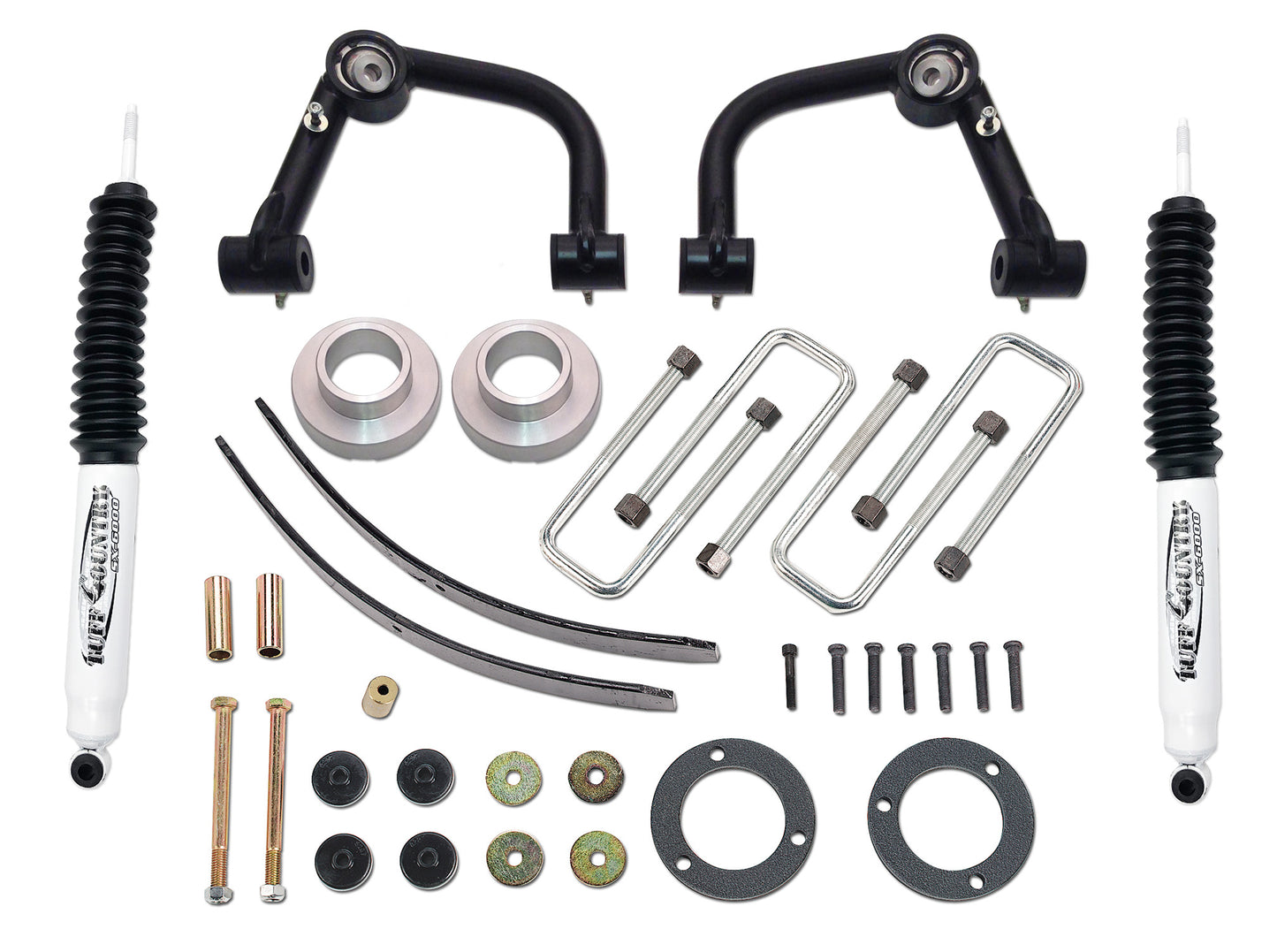 3 Inch Lift Kit 05-19 Toyota Tacoma 4x4 & PreRunner w/Uni-Ball Control Arms Excludes TRD Pro Tuff Country-1