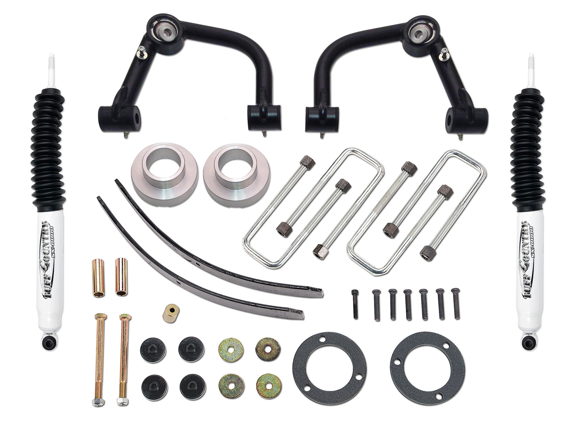 3 Inch Lift Kit 05-19 Toyota Tacoma 4x4 & PreRunner w/Uni-Ball Control Arms Excludes TRD Pro Tuff Country