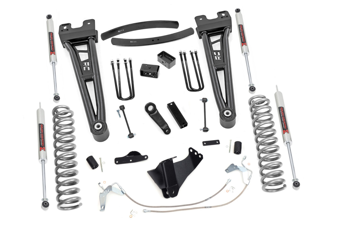 6 Inch Lift Kit Gas Radius Arm M1 Ford F-250/F-350 Super Duty (08-10) Rough Country
