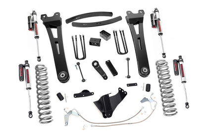 6 Inch Suspension Lift Kit Radius Arms w/Vertex Shocks 08-10 F-250/350 4WD Rough Country-1