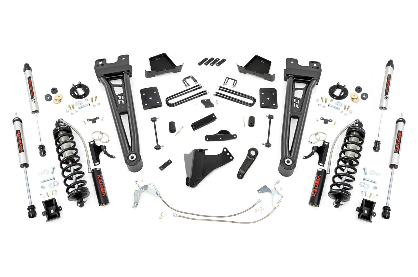 6 Inch Lift Kit Gas Radius Arm C/O V2 Ford F-250/F-350 Super Duty (08-10) Rough Country