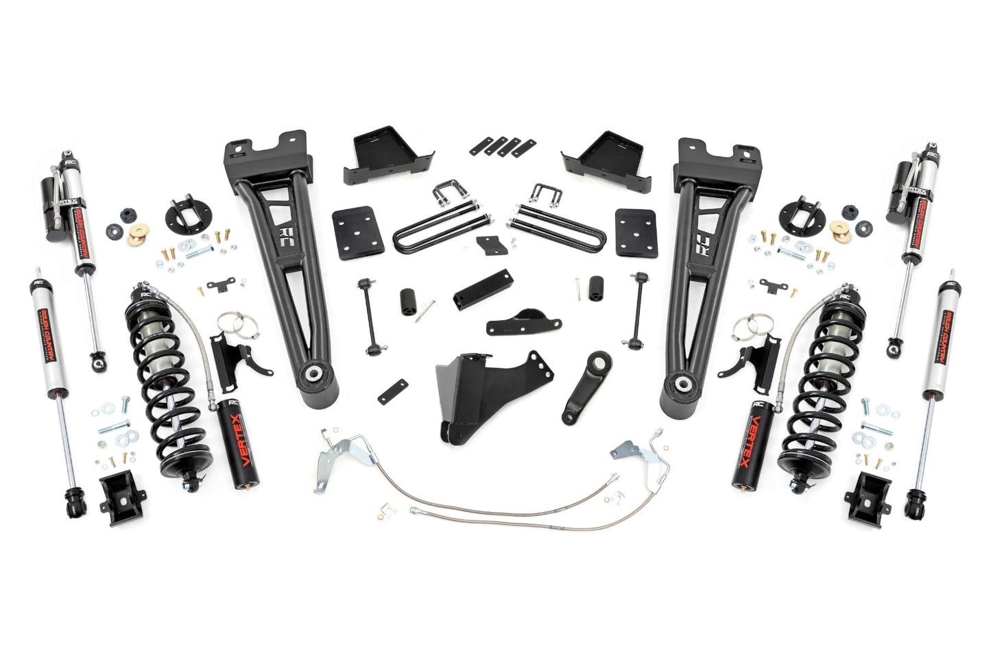 6 Inch Lift Kit Gas Radius Arm C/O Vertex Ford F-250/F-350 Super Duty (08-10) Rough Country
