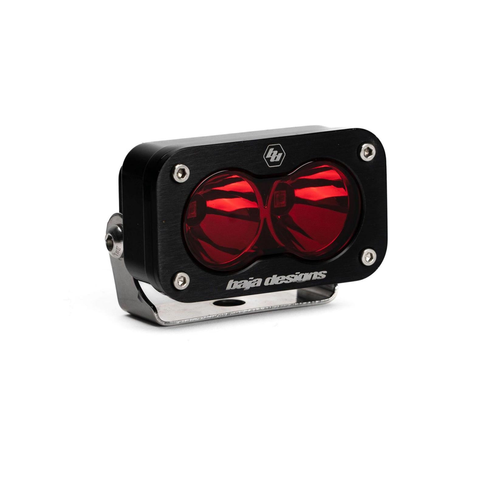 S2 Red LED Auxiliary Light Pod Desgins Baja Designs-2