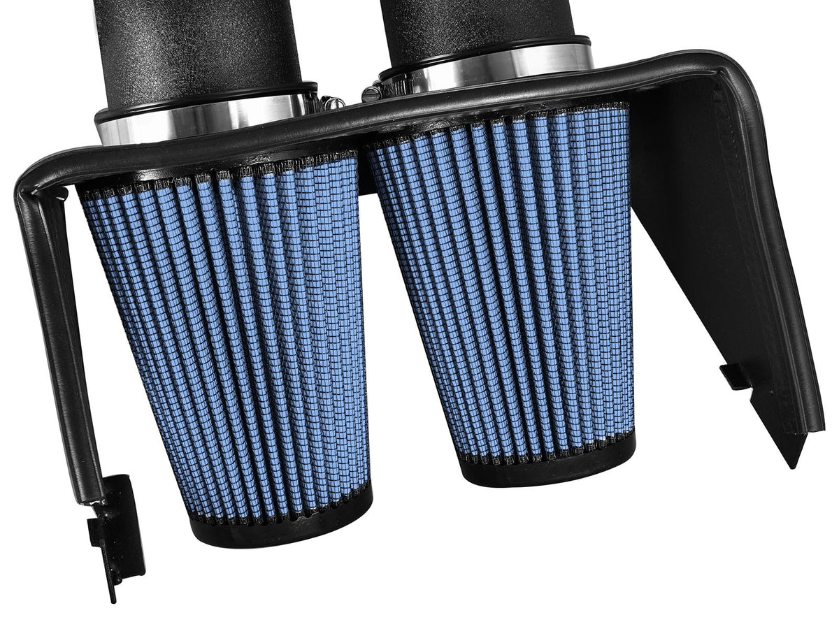 Rapid Induction Cold Air Intake System w/ Pro 5R Filter Ford F-150 15-26 V6-2.7L (tt)/ 15-16 V6-3.5L (tt) 67 Percent Air Flow Gain aFe Power-4
