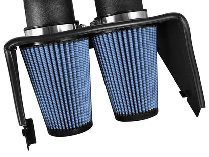 Rapid Induction Cold Air Intake System w/ Pro 5R Filter Ford F-150 15-26 V6-2.7L (tt)/ 15-16 V6-3.5L (tt) 67 Percent Air Flow Gain aFe Power-4