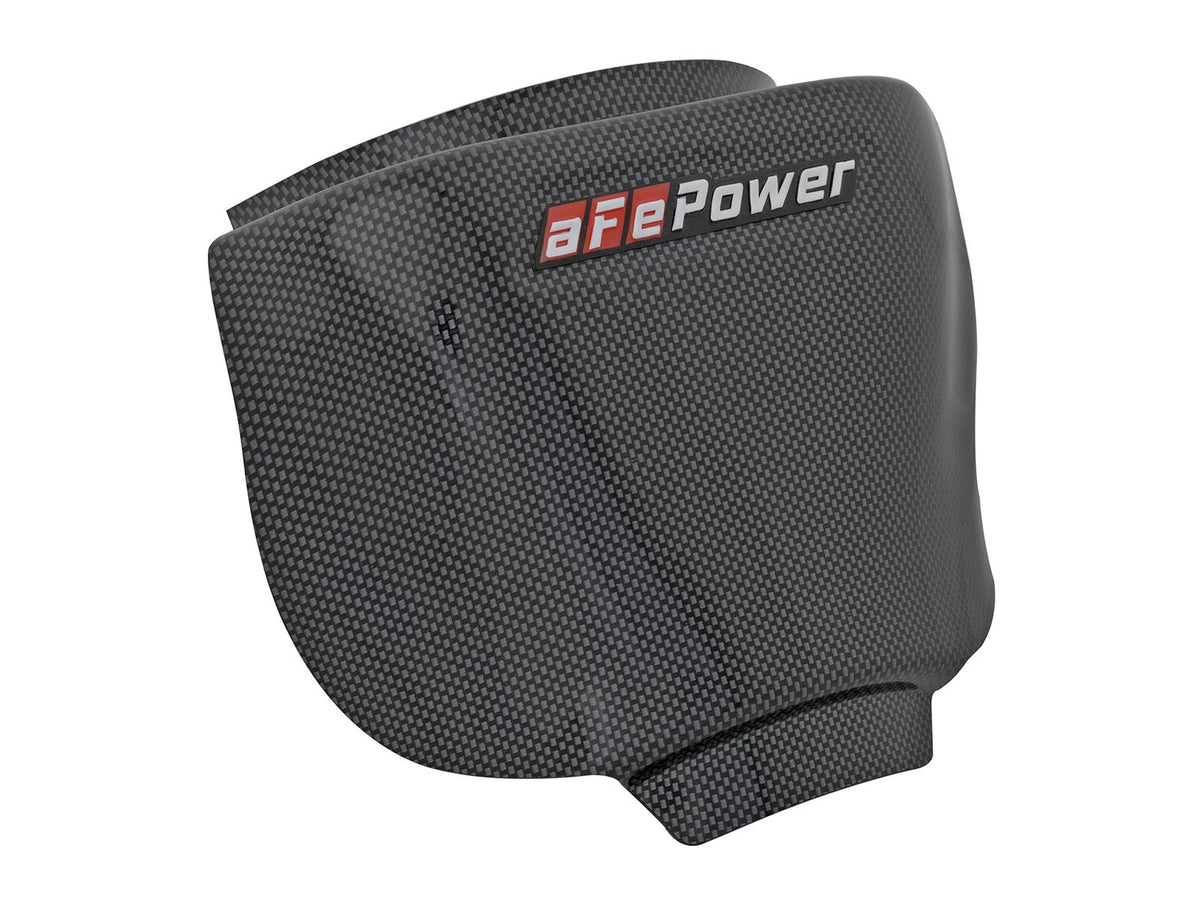 Magnum Force Cold Air Intake Rain Shield Carbon Fiber Design Fits Intakes Pn: 51-12802, 54-12802, 54-12852D and 54-12852R aFe Power