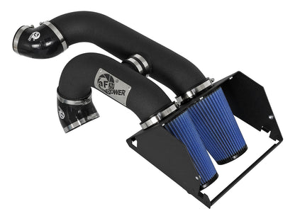 Rapid Induction Cold Air Intake System w/ Pro 5R Filter Ford F-150/Raptor 17-20 V6-3.5L (tt)/Expedition 18-21 V6-3.5L (tt) 78 Percent Air Flow Gain aFe Power-1