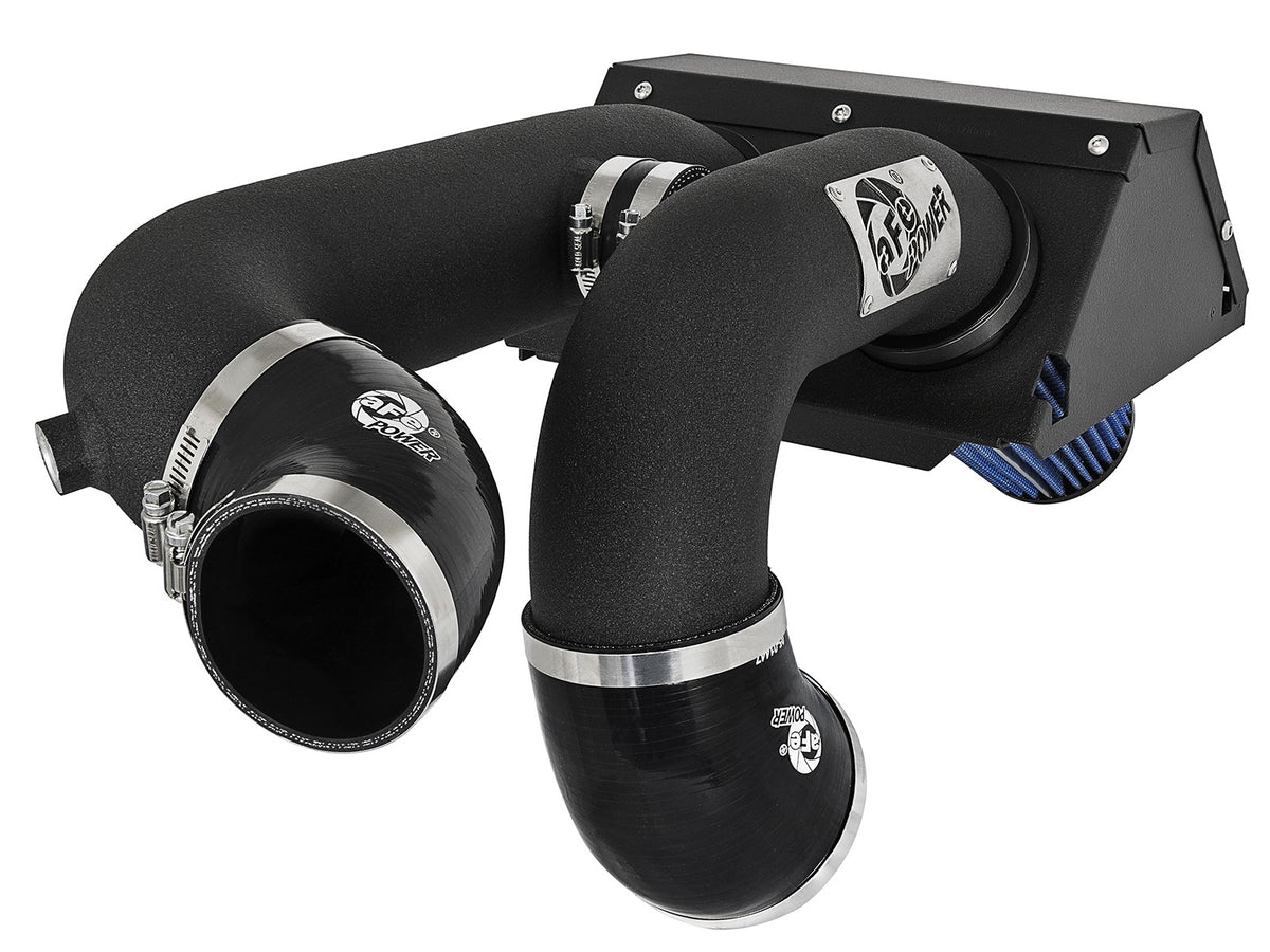 Rapid Induction Cold Air Intake System w/ Pro 5R Filter Ford F-150/Raptor 17-20 V6-3.5L (tt)/Expedition 18-21 V6-3.5L (tt) 78 Percent Air Flow Gain aFe Power-3