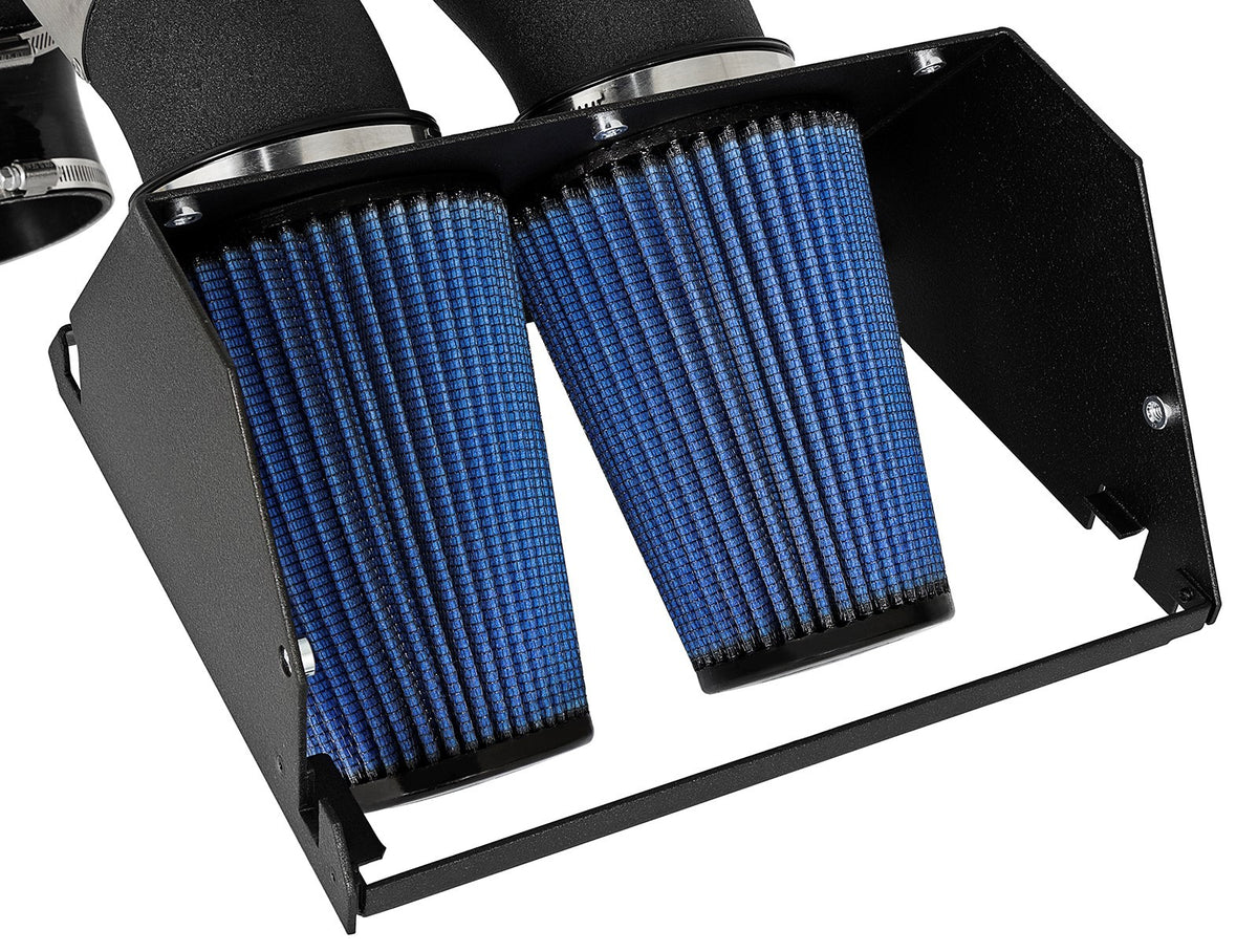 Rapid Induction Cold Air Intake System w/ Pro 5R Filter Ford F-150/Raptor 17-20 V6-3.5L (tt)/Expedition 18-21 V6-3.5L (tt) 78 Percent Air Flow Gain aFe Power-4
