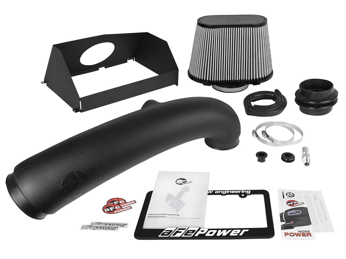 Rapid Induction Cold Air Intake System w/ Pro Dry S Filter Ram 1500 (Dt) 19-26 V8-5.7L Hemi aFe Power-6