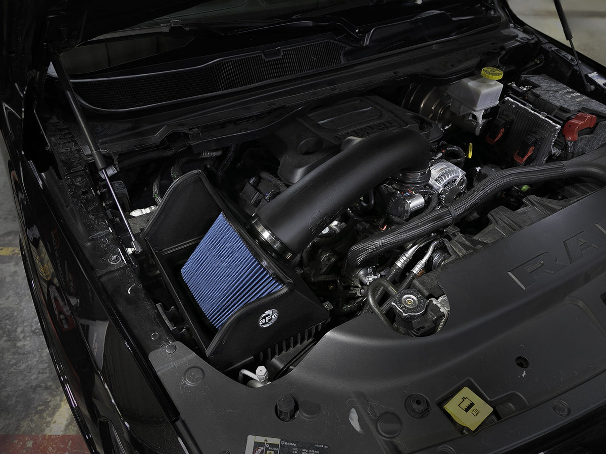 Rapid Induction Cold Air Intake System w/ Pro 5R Filter Ram 1500 (Dt) 19-26 V8-5.7L Hemi aFe Power-8