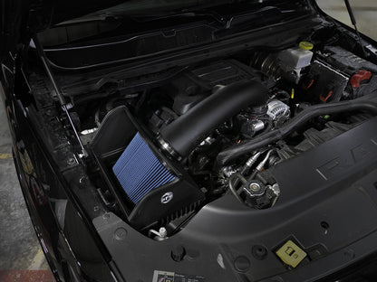 Rapid Induction Cold Air Intake System w/ Pro 5R Filter Ram 1500 (Dt) 19-26 V8-5.7L Hemi aFe Power-8
