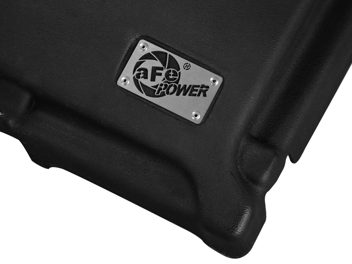 Magnum Force Intake Cover Black Fits Intake Kits: 54-31912 and 51-31912 aFe Power-3