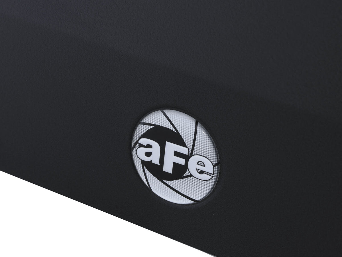 Rapid Induction Intake Cover Black Fits Intake Kits: 54-32412 and 51-32412 aFe Power-2