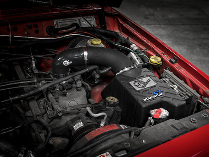 Momentum St Cold Air Intake System w/ Pro 5R Filter Jeep Cherokee (XJ) 91-01 L6-4.0L aFe Power-6