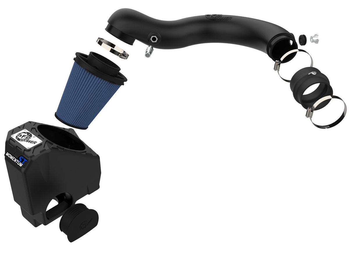 Momentum St Cold Air Intake System w/ Pro 5R Filter Jeep Cherokee (Kl) 14-18 V6-3.2L aFe Power-6
