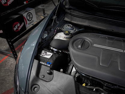 Momentum St Cold Air Intake System w/ Pro 5R Filter Jeep Cherokee (Kl) 14-18 V6-3.2L aFe Power-8