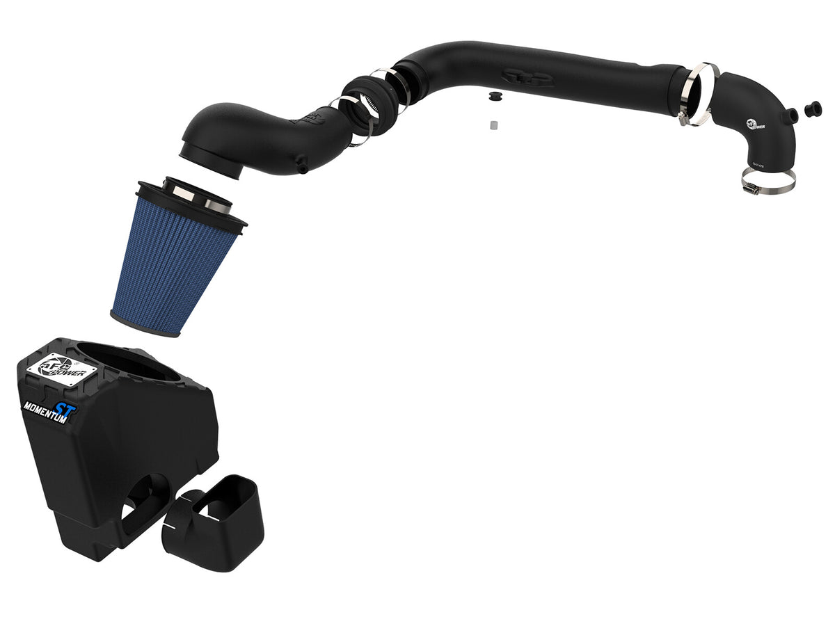 Momentum St Cold Air Intake System w/ Pro 5R Filter Jeep Cherokee (Kl) 14-18 L4-2.4L aFe Power-6