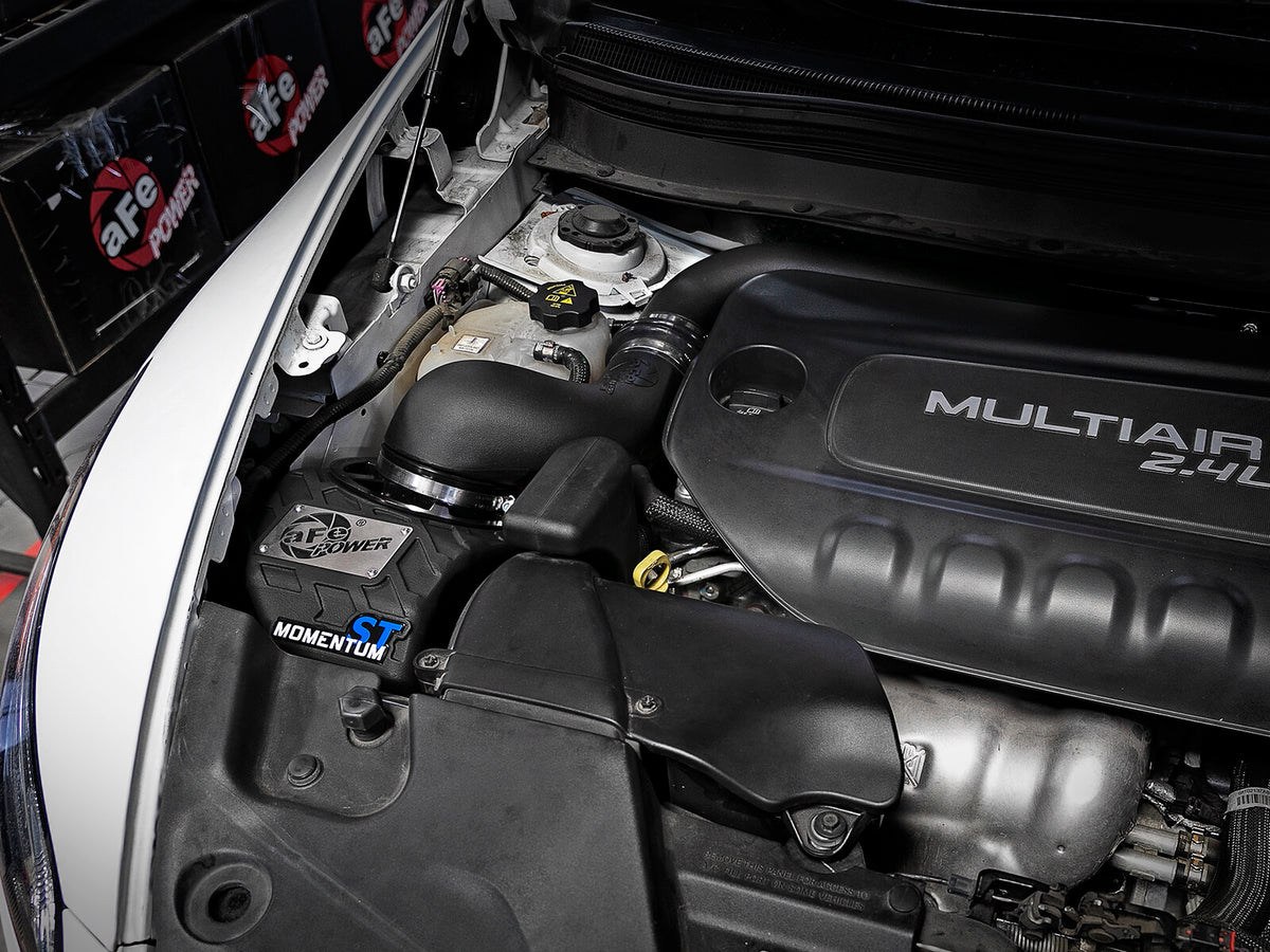 Momentum St Cold Air Intake System w/ Pro 5R Filter Jeep Cherokee (Kl) 14-18 L4-2.4L aFe Power-8