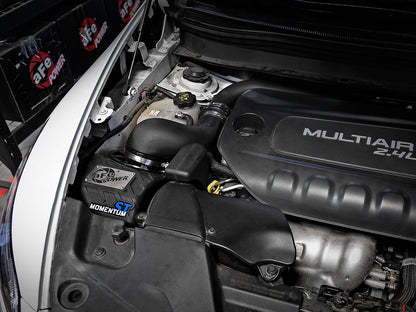 Momentum St Cold Air Intake System w/ Pro 5R Filter Jeep Cherokee (Kl) 14-18 L4-2.4L aFe Power-8