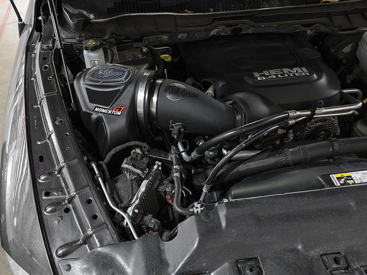 Momentum GT Cold Air Intake System w/ Pro 5R Filter Ram 2500 / Wagon / 3500 14-16 V8-6.4L Hemi aFe Power-5