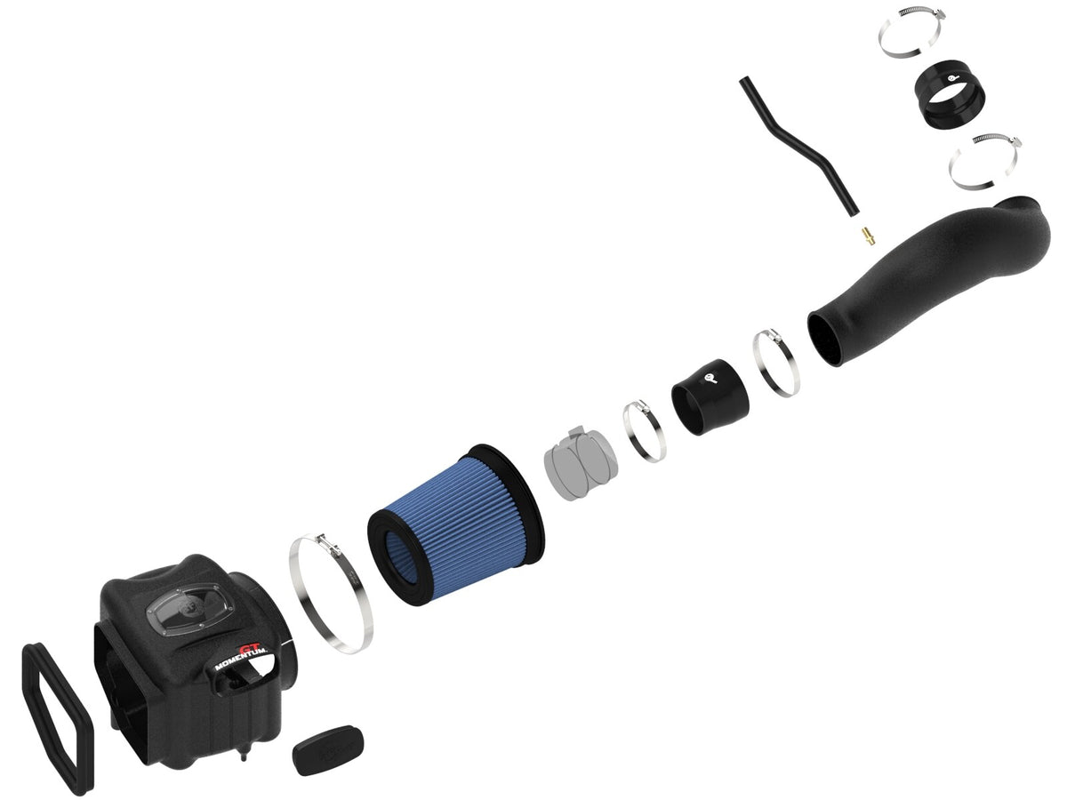 Momentum GT Cold Air Intake System w/ Pro 5R Filter GM Trucks/SUVs 07-08 V8-4.8L/5.3L/6.0L/6.2L (GMT900) aFe Power-1